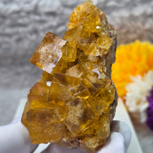 Load image into Gallery viewer, Yellow Fluorite Mineral Specimen (Morocco) – 摩洛哥天然黄色萤石矿物标本
