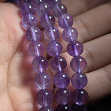 Load image into Gallery viewer, Amethyst 108 Beads Mala Necklace – 紫水晶108颗佛珠项链
