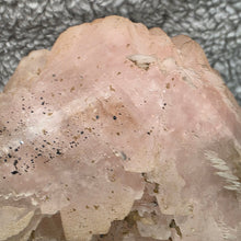 Load image into Gallery viewer, Pink Calcite with Quartz &amp; Wolframite (Inner Mongolia) – Heart Energy, Abundance &amp; Grounding
