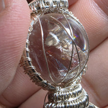 Load image into Gallery viewer, Azeztulite In-House Wire Wrapped Pendant – High-Vibration Clarity &amp; Spiritual Alignment
