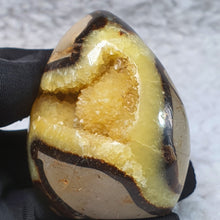 Load image into Gallery viewer, Septarian Geode – Grounding &amp; Expression Stone
