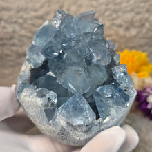 Load image into Gallery viewer, Top-Grade Celestite Specimen Display (Madagascar) – 顶级马达加斯加天青石标本摆件
