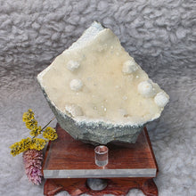 Load image into Gallery viewer, Okenite – Snowy Fibrous Crystal for Purity, Calm &amp; High Vibration
