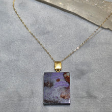 Load image into Gallery viewer, Sugilite Pendant with Chain (South Africa) – 南非舒俱来吊坠配链
