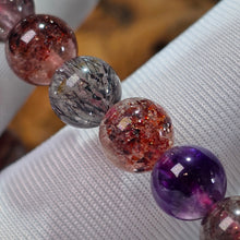 Load image into Gallery viewer, Premium Grade Super 7 Crystal Bracelet – 高品质超七水晶手链
