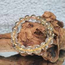 Load image into Gallery viewer, Golden Rutilated Quartz Bracelet – Wealth • Confidence • Energy Amplifier
