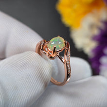 Load image into Gallery viewer, Ethiopian Opal Ring (Adjustable) – 埃塞俄比亚欧泊可调节戒指
