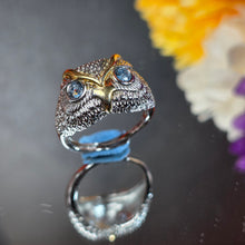 Load image into Gallery viewer, London Blue Topaz Ring (Adjustable) – 倫敦藍托帕石可調節戒指
