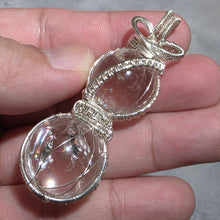 Load image into Gallery viewer, Azeztulite In-House Wire Wrapped Pendant – High-Vibration Clarity &amp; Spiritual Alignment
