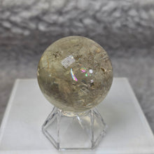 Load image into Gallery viewer, Citrine Sphere Display – 黄水晶球摆件
