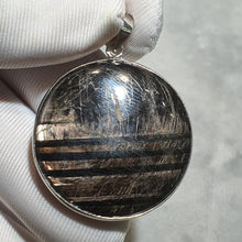 Load image into Gallery viewer, Hypersthene Pendant – Grounding &amp; Focus Stone
