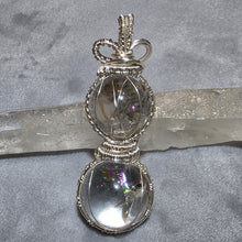 Load image into Gallery viewer, Azeztulite In-House Wire Wrapped Pendant – High-Vibration Clarity &amp; Spiritual Alignment
