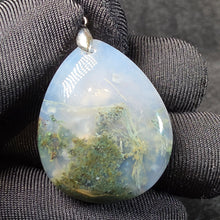 Load image into Gallery viewer, Moss Agate Pendant – 水草玛瑙吊坠
