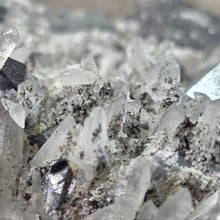 Load image into Gallery viewer, Galena on Quartz Mineral Specimen (Peru) – 秘鲁方铅矿共生石英天然矿物标本
