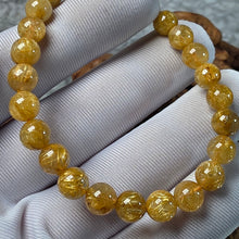 Load image into Gallery viewer, Golden Rutilated Quartz Bracelet – 金发晶手链 (Good Grade)
