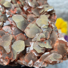 Load image into Gallery viewer, Nail Head Calcite with Siderite &amp; Red Hematite Display – 钉头方解石共生菱铁矿赤铁矿摆件
