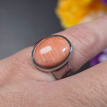 Load image into Gallery viewer, Celestobarite Ring (Non-Adjustable) – 天青重晶石戒指
