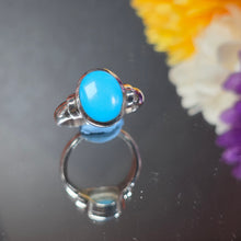 Load image into Gallery viewer, Sleeping Beauty Turquoise Ring (Non-Adjustable) – 睡美人绿松石戒指

