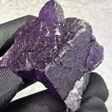 Load image into Gallery viewer, Purple Fluorite Specimen – Clarity, Protection &amp; Spiritual Insight
