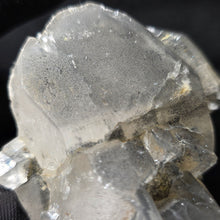 Load image into Gallery viewer, Specular Hematite in Quartz (Madagascar) – 马达加斯加镜铁矿共生白水晶矿标
