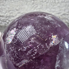 Load image into Gallery viewer, Amethyst Trapiche Sphere – 紫水晶太阳花圆球摆件
