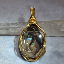 Load image into Gallery viewer, Smoky Azeztulite Wire Wrapped Pendant – 烟晶阿赛斯特莱绕线吊坠
