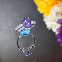 Load image into Gallery viewer, Charoite Ring (Adjustable) – 紫龙晶可调节戒指
