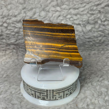 Load image into Gallery viewer, Yellow Tiger Eye Slab Display – Wealth Focus, Confidence &amp; Protective Energy
