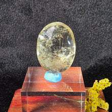 Load image into Gallery viewer, Citrine Palm Stone – 黄水晶
