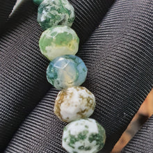 Load image into Gallery viewer, 🌿✨ Moss Agate Bracelet — Growth • Stability • Natural Calm ✨🌿
