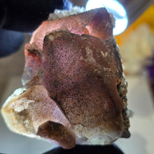 Load image into Gallery viewer, Amethyst with Chlorite and Calcite Specimen (Hubei, China) – 湖北紫水晶共生绿泥石与方解石矿标
