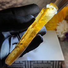 Load image into Gallery viewer, Golden Selenite Display (Spain) – 西班牙金色透石膏摆件
