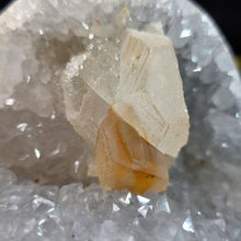 Load image into Gallery viewer, Grey Amethyst with Calcite &amp; Agate Display – 灰紫水晶共生方解石玛瑙摆件

