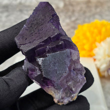 Load image into Gallery viewer, Purple Fluorite Specimen (Mexico) – 墨西哥天然紫色萤石矿物标本
