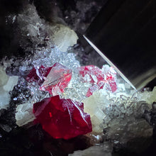 Load image into Gallery viewer, Raw Cinnabar with Dolomite Display (Big) – 天然朱砂共生白云石大型摆件

