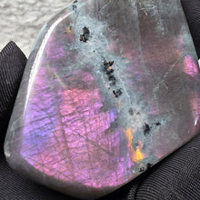 Load image into Gallery viewer, Labradorite Slab Display – Rare Multi-Colour Flash &amp; Protective Energy
