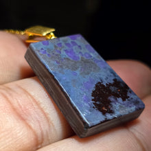 Load image into Gallery viewer, Sugilite Pendant with Chain (South Africa) – 南非舒俱来吊坠配链
