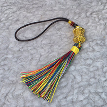 Load image into Gallery viewer, Tibetan Prayer Wheel Charm – 六字大名咒转经轮  URL Handle:
