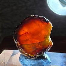 Load image into Gallery viewer, Raw Blue Amber – Calm Energy, Clarity &amp; High-Vibration Protection
