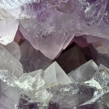 Load image into Gallery viewer, Amethyst Druzy Geode Display – 紫水晶晶簇晶洞摆件
