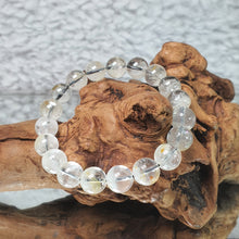 Load image into Gallery viewer, Pyrite with Limonite in Quartz Bracelet – Wealth, Grounding &amp; Protection

