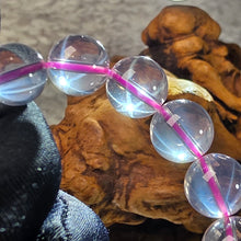 Load image into Gallery viewer, Star Burst Rose Quartz Bracelet – Radiant Heart Energy
