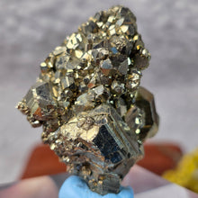 Load image into Gallery viewer, Raw Pyrite (Peru) – Wealth Magnet, Protection &amp; Confidence
