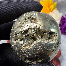 Load image into Gallery viewer, Pyrite Sphere – 黄铁矿圆球摆件

