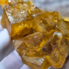 Load image into Gallery viewer, Yellow Fluorite Mineral Specimen (Morocco) – 摩洛哥天然黄色萤石矿物标本
