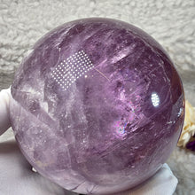 Load image into Gallery viewer, Amethyst Trapiche Sphere – 紫水晶太阳花圆球摆件
