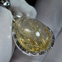 Load image into Gallery viewer, Rutilated Quartz Pendant – 发晶吊坠
