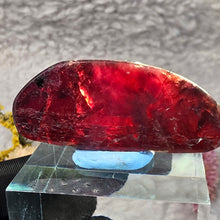 Load image into Gallery viewer, Rhodolite Garnet Slice – Vitality &amp; Heart Energy

