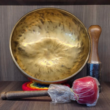 Load image into Gallery viewer, Full Moon Brass Singing Bowl – 满月黄铜颂钵
