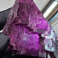 Load image into Gallery viewer, Purple Fluorite Specimen – Clarity, Protection &amp; Spiritual Insight
